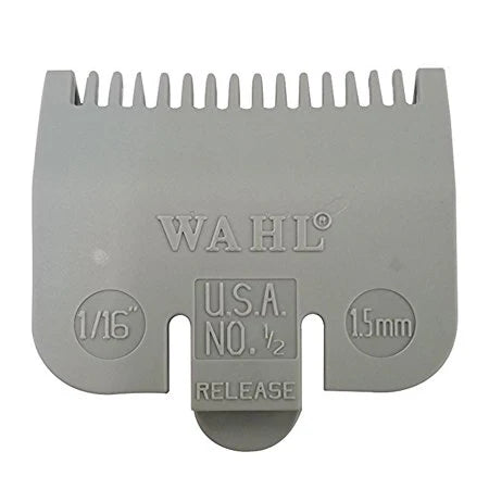 Wahl 0.5 grey color coded clipper guard 1.5mm