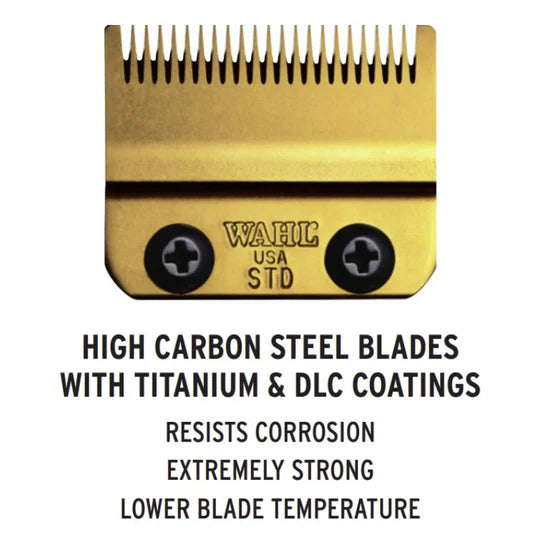 Wahl gold stagger tooth replacement fade blade #2161-700