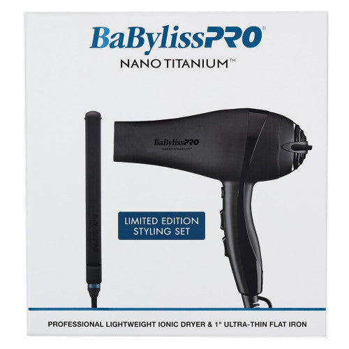 BaBylissPRO BNTPPMB415 matte black set package front