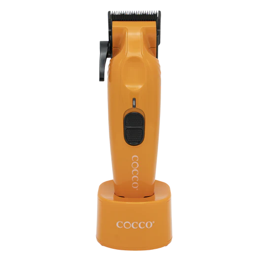 Cocco Hyper Veloce Pro orange clipper product and accessories view