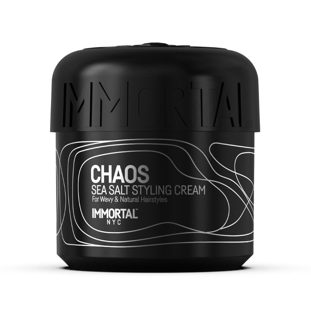 Immortal NYC Chaos Sea Salt Styling Cream 500ml front view