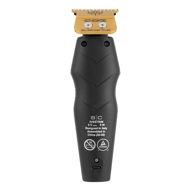 StyleCraft 3Versince 3VESTRIM cordless trimmer rear view