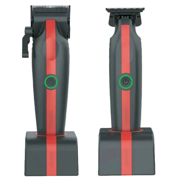 Cocco Veloce Lite Black/Red Clipper & Trimmer Combo