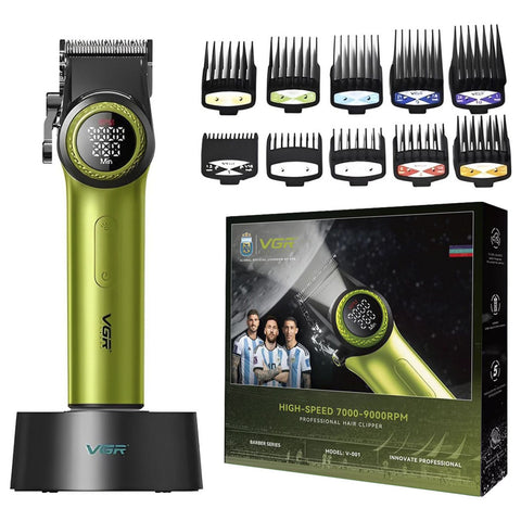 VGR V-001 BLDC Motor Clipper – Green