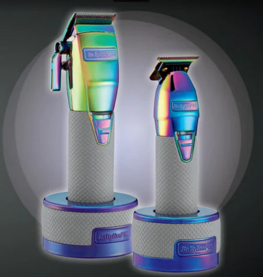 BABYLISS LIMITED FX BOOSTED COLLECTION CLIPPER , TRIMMER & CHARGING BASE SET # FXHOLPKCTB-I