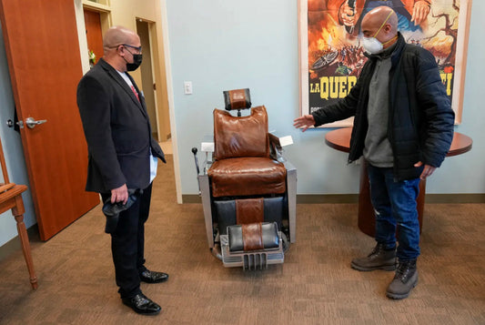 Judge restores historic barber chair as symbol of civil rights