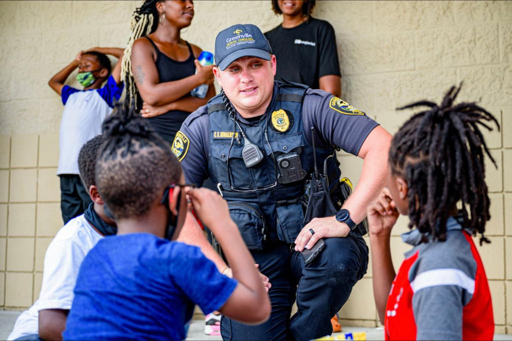 Cops and Barbers help families prepare for back to school