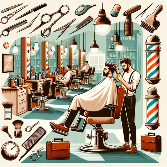 Behind the Scenes at a Barber Shop
