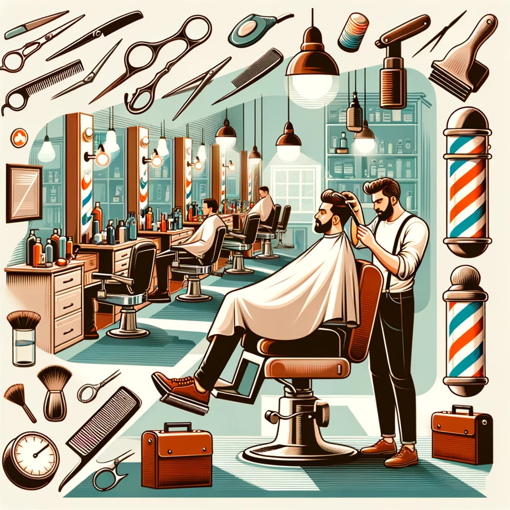 Behind the Scenes at a Barber Shop