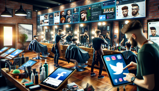 Mastering the Digital Snip: How Marketing and Social Media Elevate Barbershops