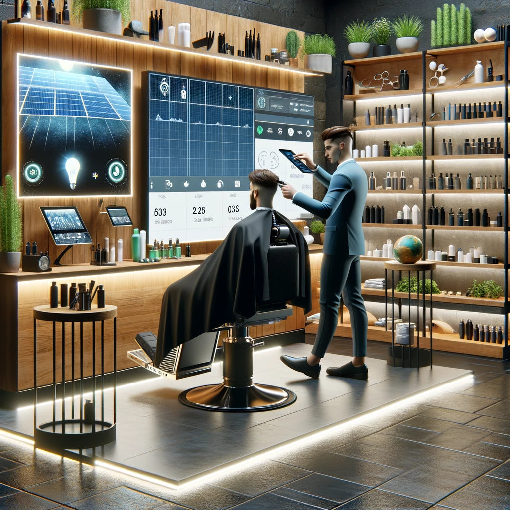 Future Fades: Revolutionizing the Barber Experience with Sustainability and Tech