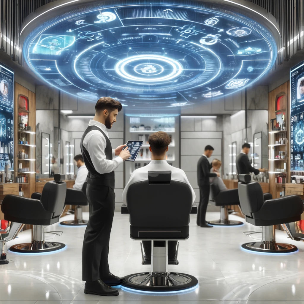 The Digital Barber: Leveraging Technology for a Cutting-Edge Barbershop Experience