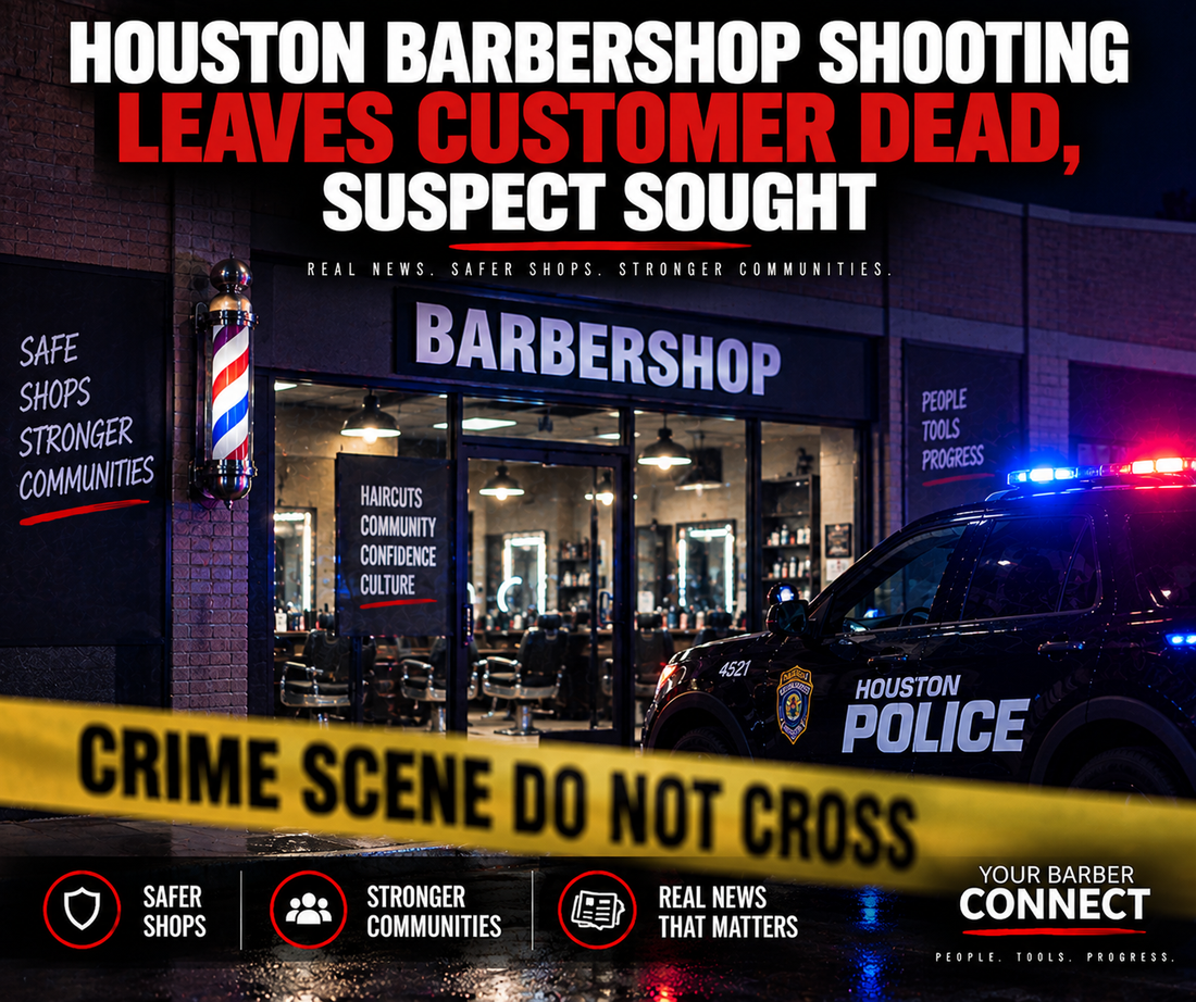 Your Barber Connect-Houston Barbershop Shooting Leaves Customer Dead, Suspect Sought