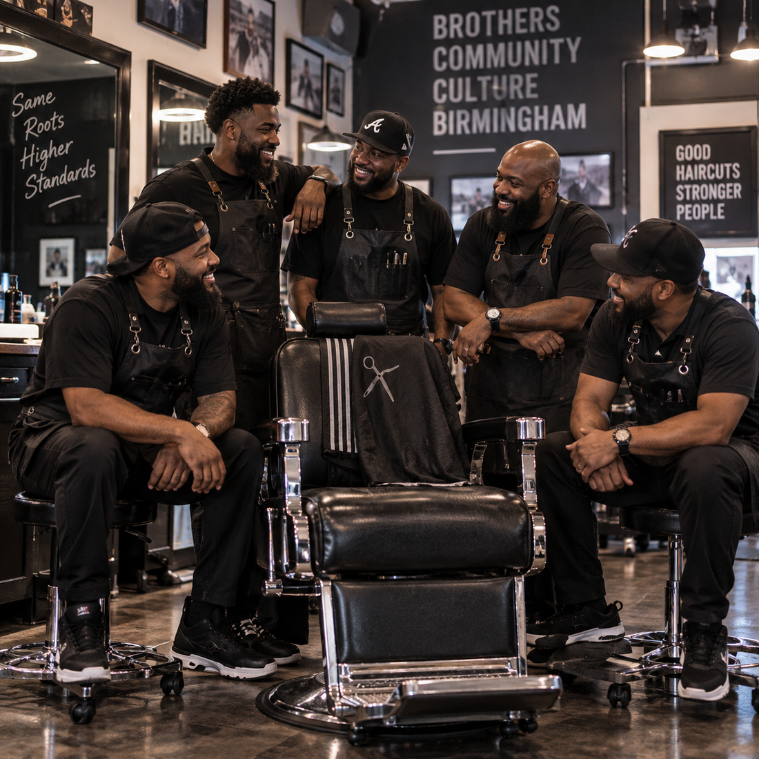 Your Barber Connect- Five Brothers, One Chair Inside Birmingham's Ethridge Family Barbershop