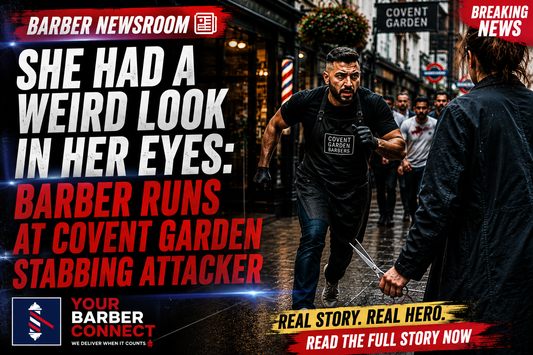 She Had a Weird Look in Her Eyes: Barber Runs at Covent Garden Stabbing Attacker