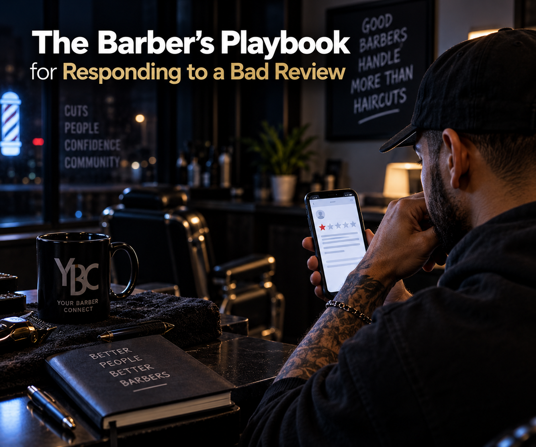 Your Barber Connect The Barber's Playbook for Responding to a Bad Review