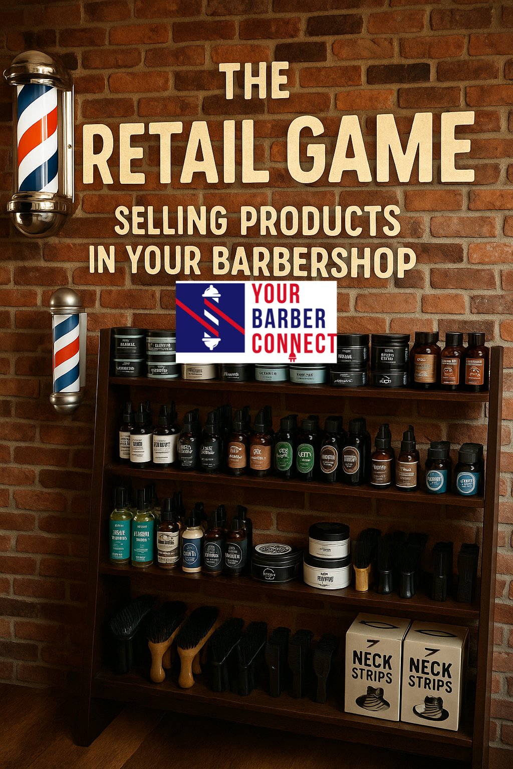 The Retail Game: How to Boost Your Income by Selling Products in Your Barbershop