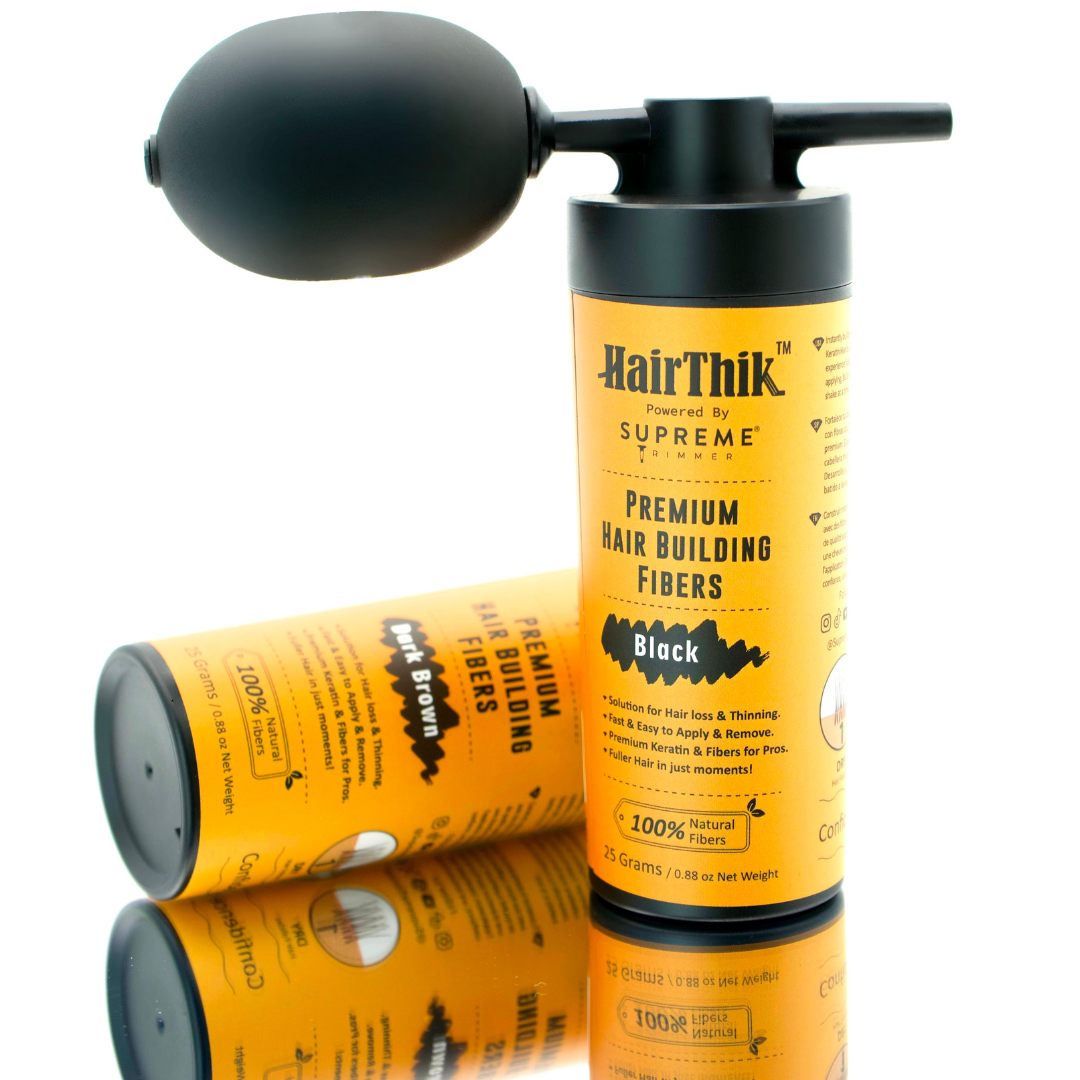 Supreme Trimmer HairThik HFAT1 fiber applicator pump – targeted fiber coverage result