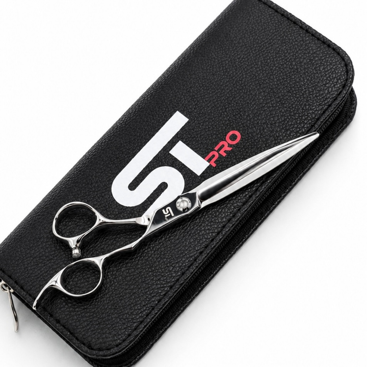 Supreme Trimmer Darkstar barber shears – carrying case and care accessories