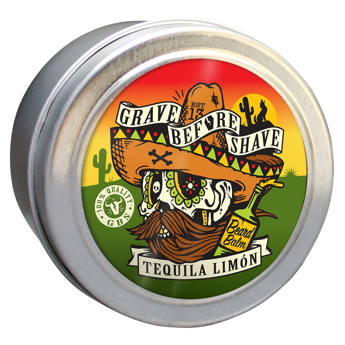 Grave Before Shave Beard Balm – 4 oz – 4OZTEQUILABALMANGLE product view