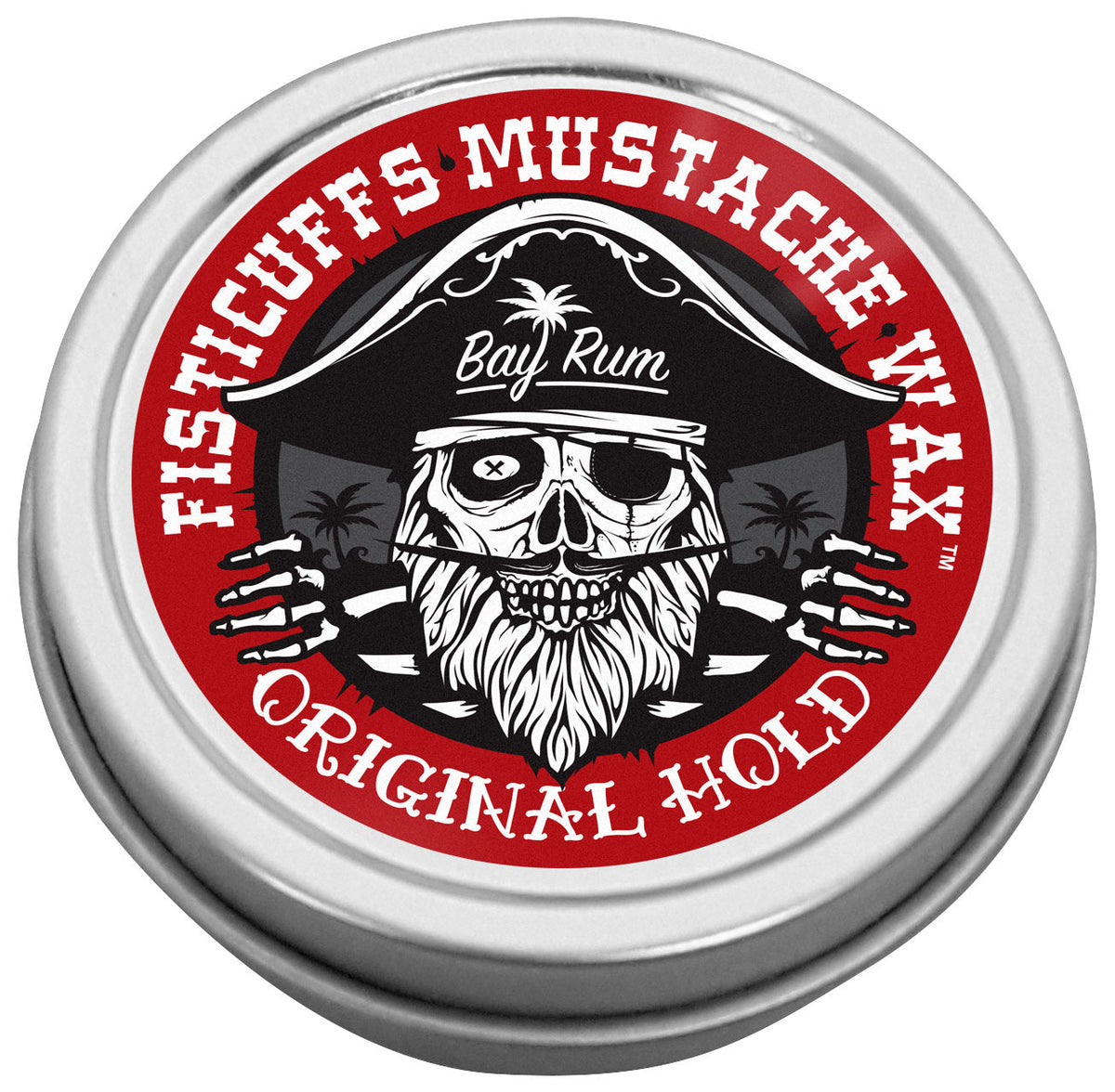 Fisticuffs Bay Rum Original Hold Mustache Wax – product assortment hero image