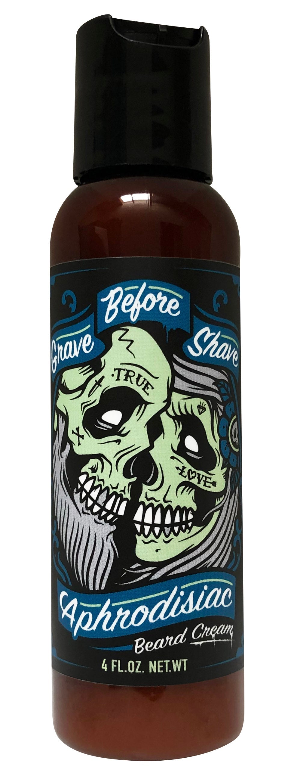 Grave Before Shave Aphrodisiac beard cream front bottle