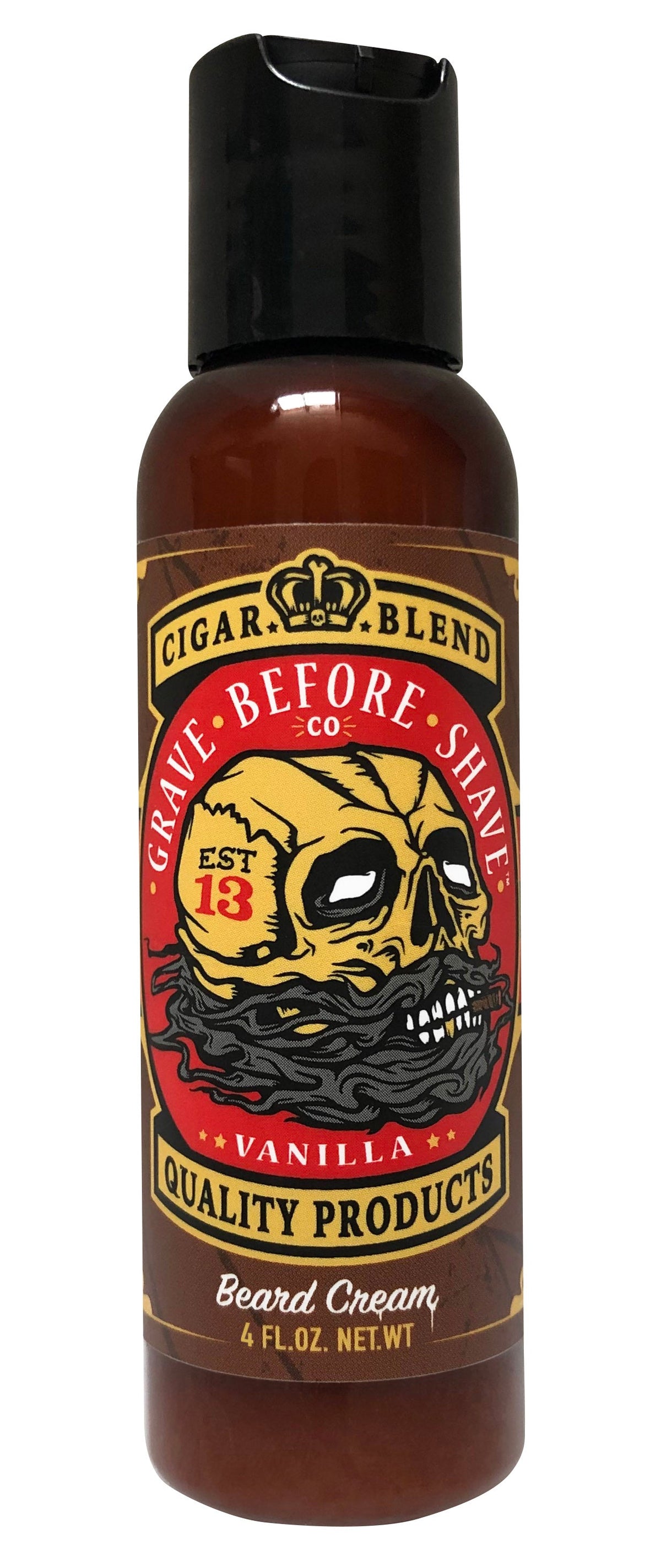 Grave Before Shave Cigar Blend beard cream front bottle