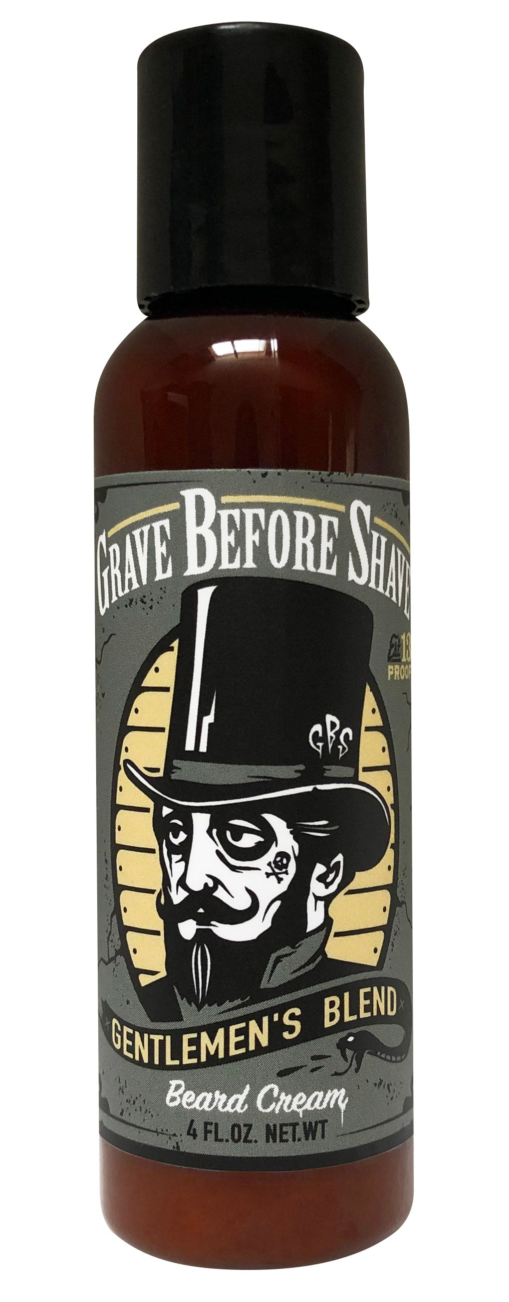 Grave Before Shave Gentlemen's Blend beard cream front bottle