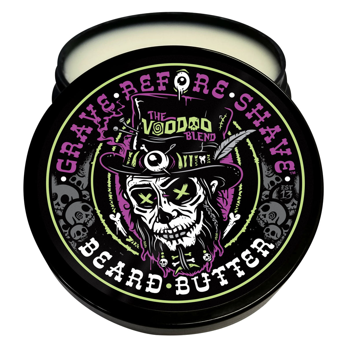 Grave Before Shave Beard Butter – 4 oz – AMAZONVOODOOBUTTERPIC2 product view