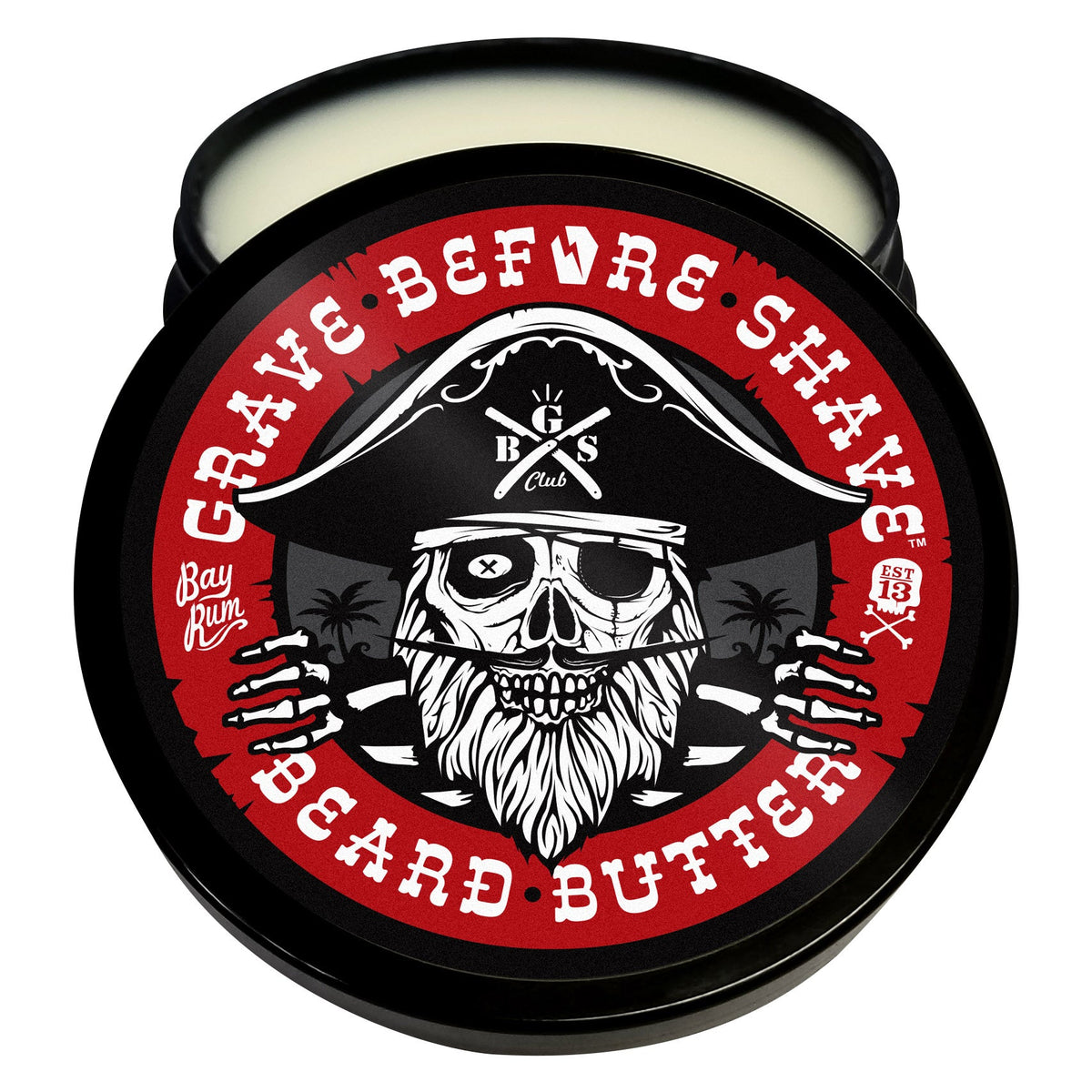 Grave Before Shave Beard Butter – 4 oz – bay rum BUTTER 2 product view