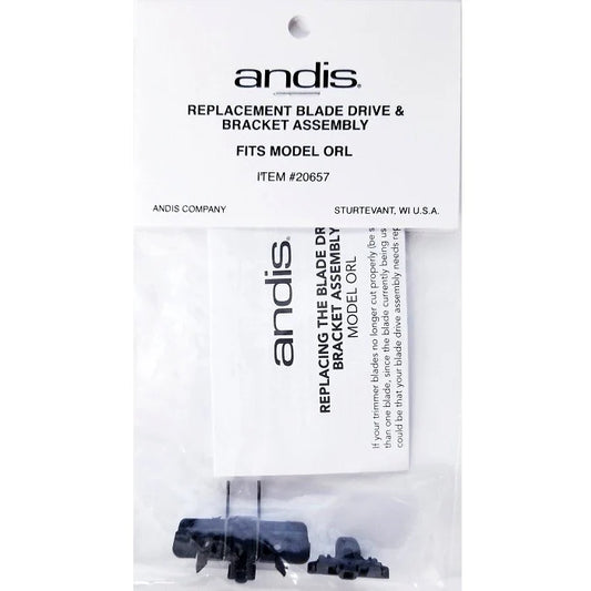 ANDIS PART REPLACEMENT BLADE DRIVE & BRACKET ASSEMBLY FITS MODEL ORL #20657