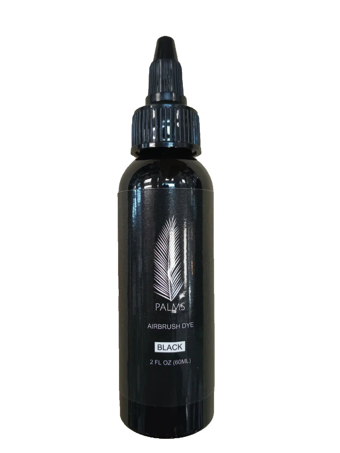 All-natural black airbrush dye 2oz waterproof skin-safe barber enhancement