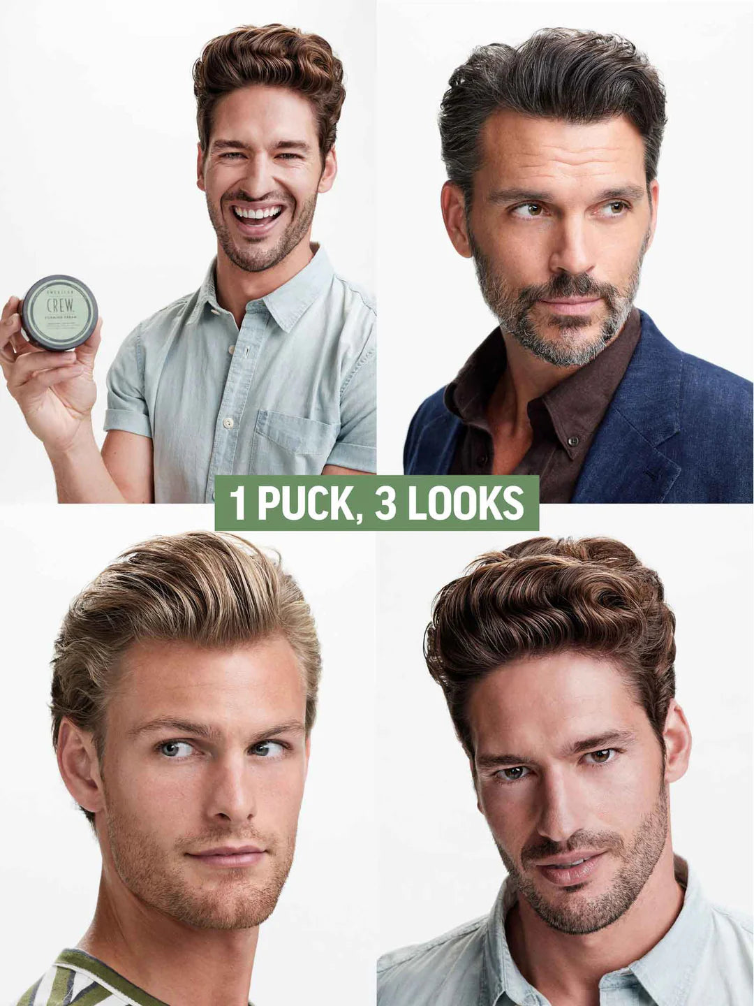 American Crew Hair Forming Cream medium hold natural shine