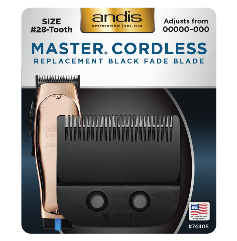Andis Master Cordless Li black fade blade replacement