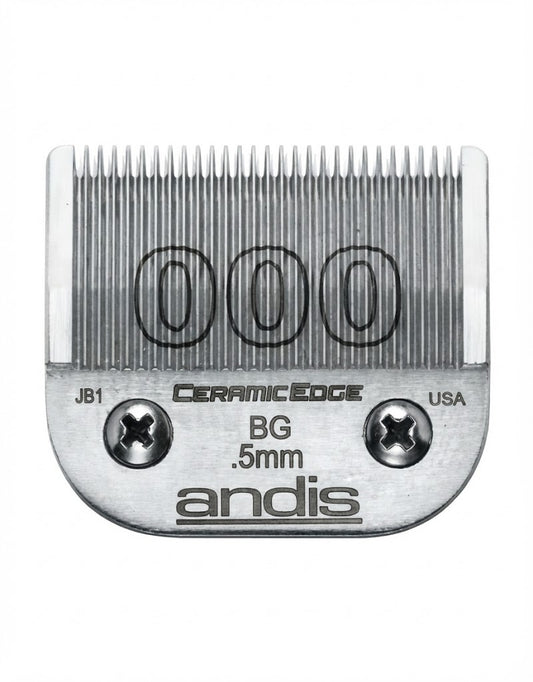 Andis CeramicEdge 000 Blade – Cooler-Running Detachable Ceramic Blade