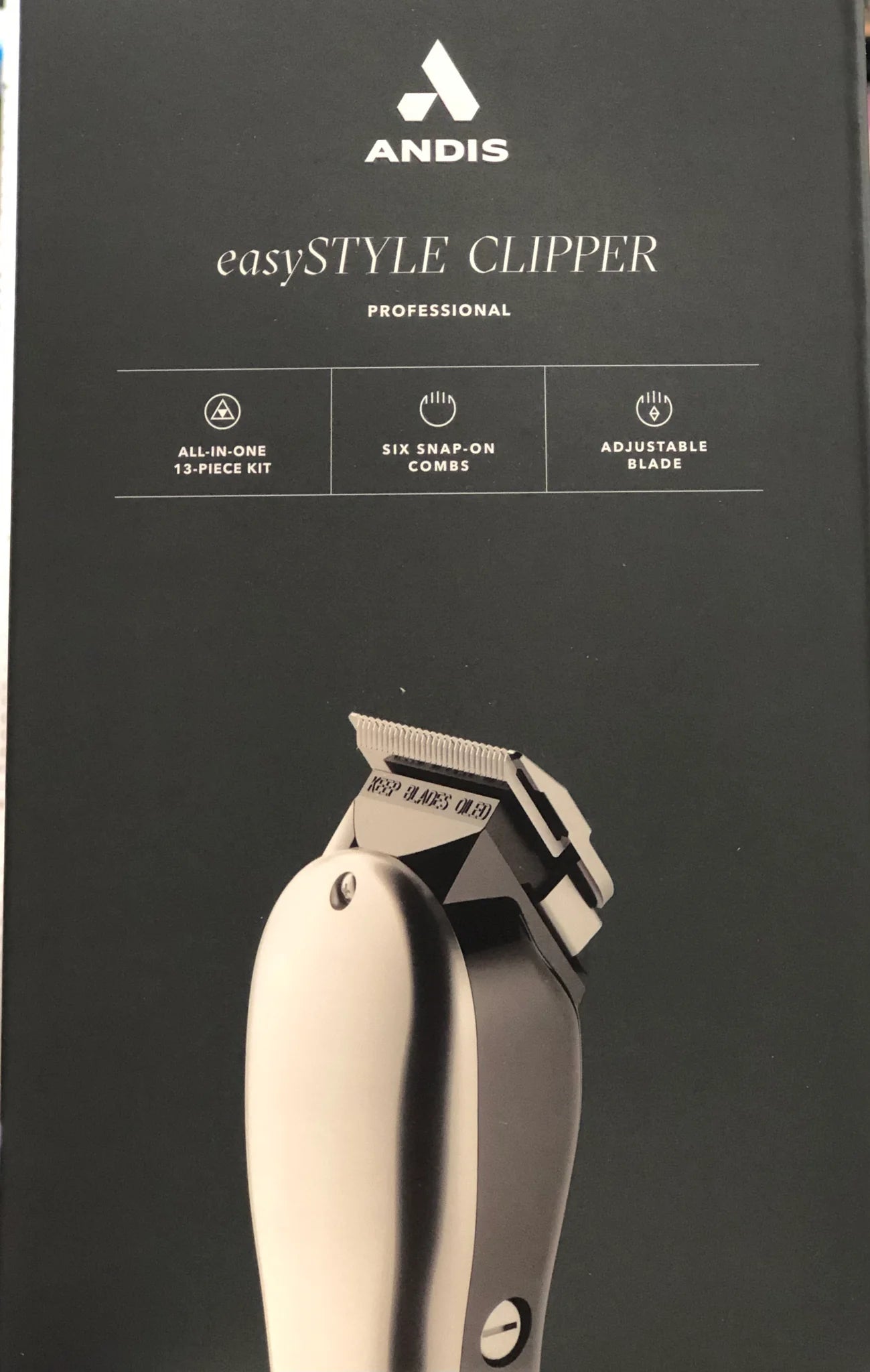 Andis EasyStyle adjustable blade clipper 13 piece kit