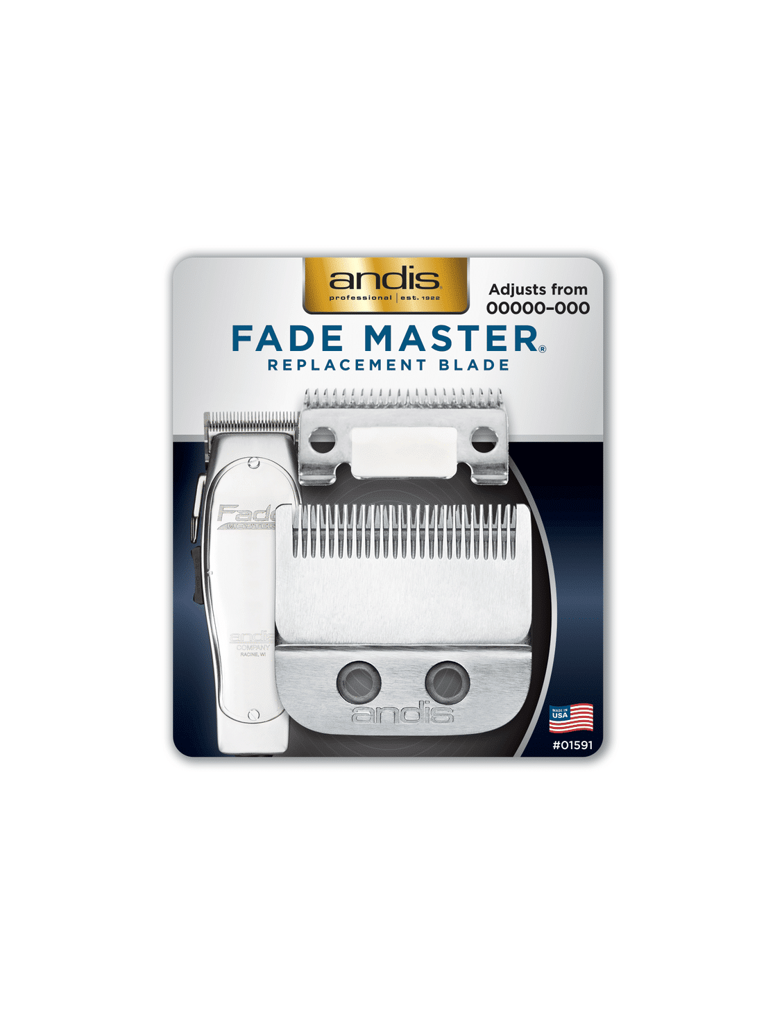 Andis Fade Master Replacement Blade #01591 – Adjustable Ultra-Close Fade