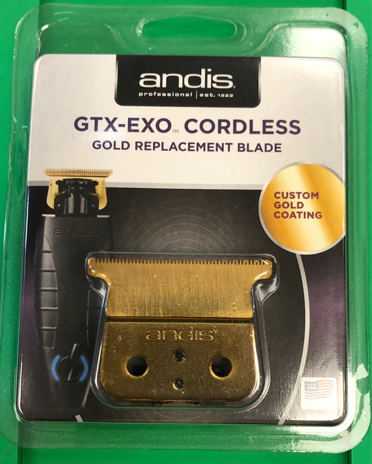 Andis GTX-EXO gold shallow tooth replacement blade #74115