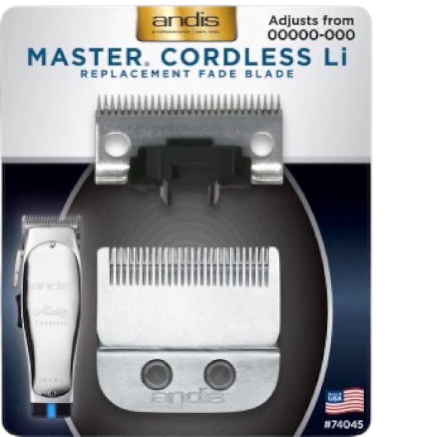 MASTER® CORDLESS LI REPLACEMENT FADE BLADE # 74045