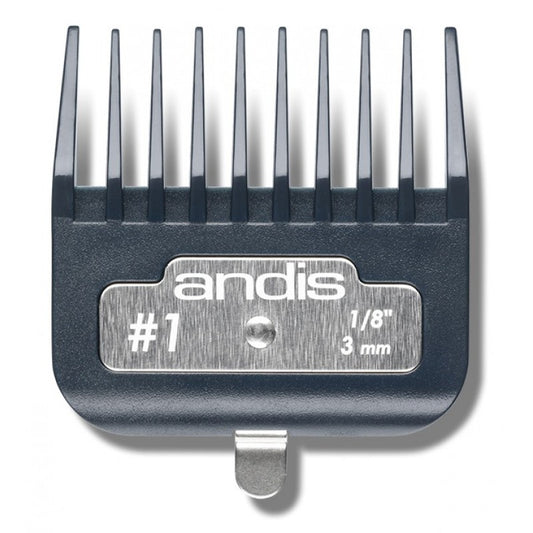 Andis Master Premium Metal Attachment Comb Size 1 1/8 Inch Guard