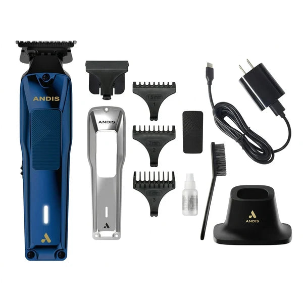 Andis Phenom Navy Trimmer #564961 – DLC Deep-Tooth T-Blade