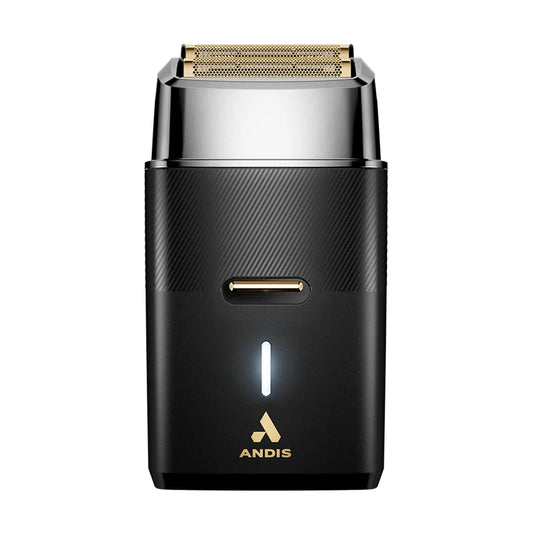 Andis ProFoil Li Plus TS-3 cordless foil shaver gold titanium