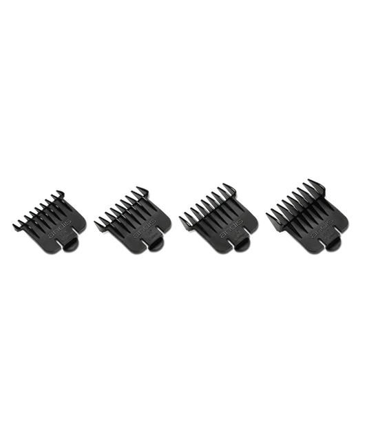 Andis Snap-On Blade Attachment Combs 4 Piece Professional Guide Set