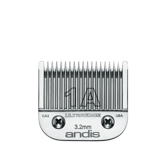 Andis UltraEdge Detachable Blade Size 1A 64205 carbon steel chrome barber blade