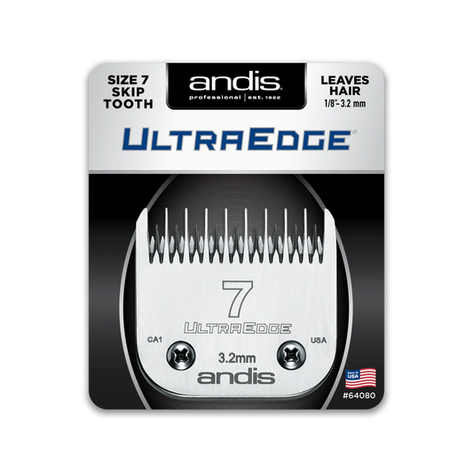 Andis UltraEdge size 7 skip tooth detachable clipper blade