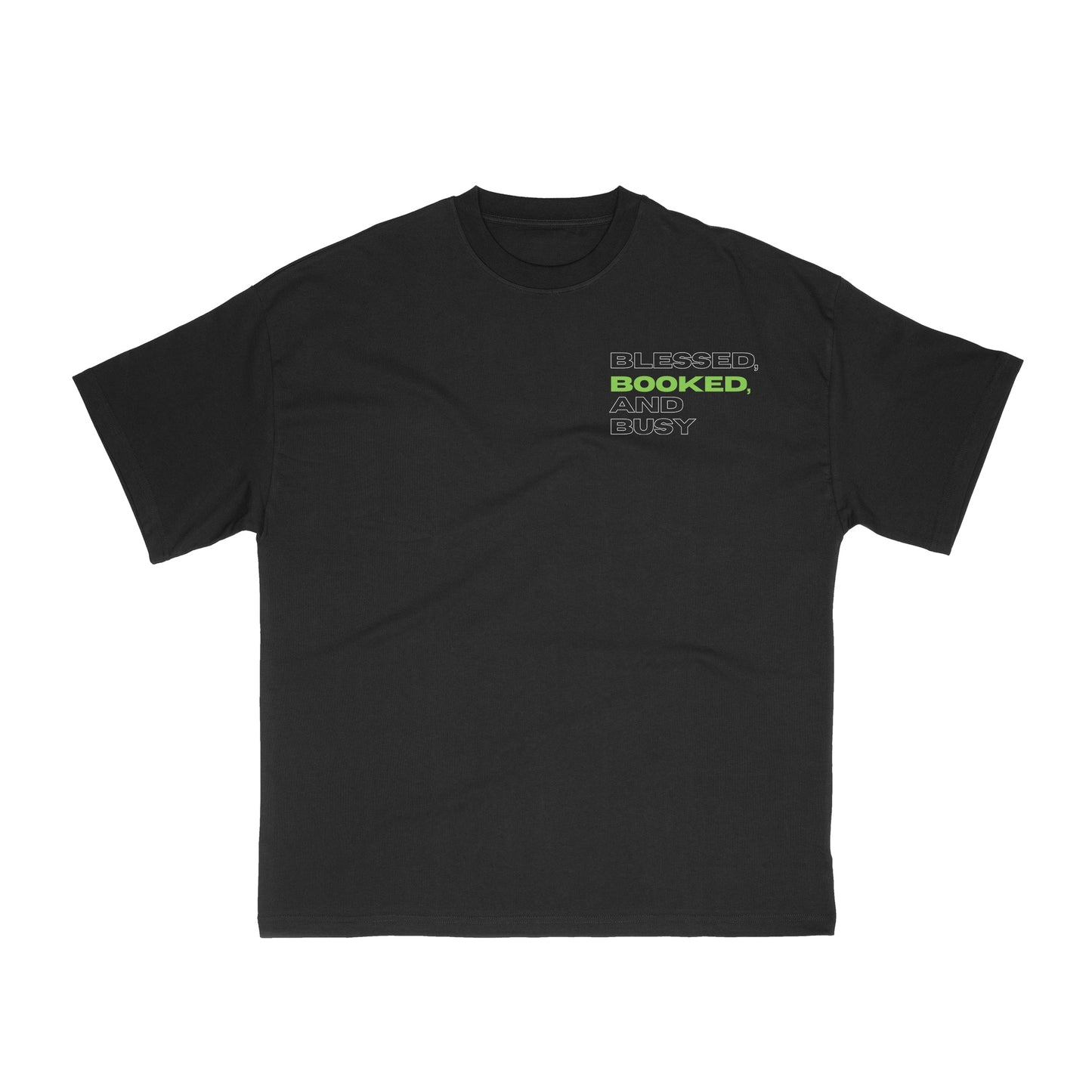 Anti Broke Barbers Club x theCut Blessed Booked and Busy Tee