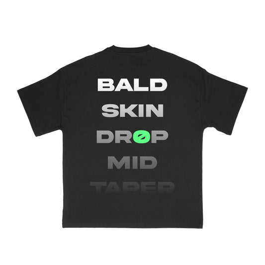Anti Broke Barbers Club x theCut No Bad Fades Tee Black Green