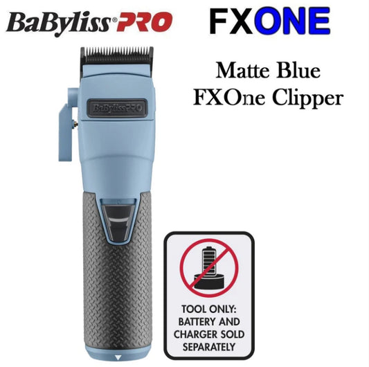 BABYLISSPRO FXONE LIMITED EDITION MATTE BLUE CLIPPER (TOOL ONLY) #LFX899BC