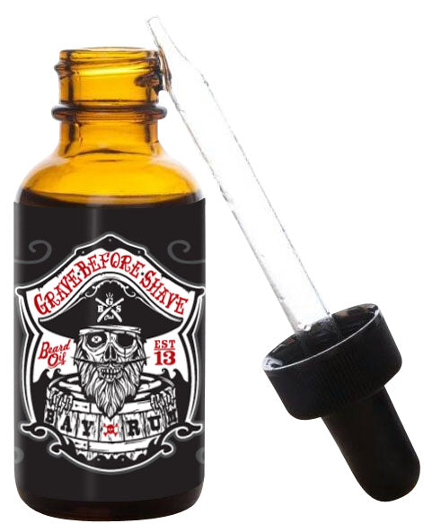 Grave Before Shave Beard Oil – 1 oz – BAY BLEND DROPPER product view
