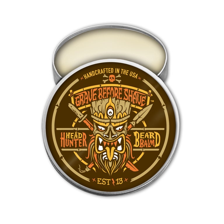 Grave Before Shave Beard Balm – 2 oz – BEARD BALM HH TIN product view